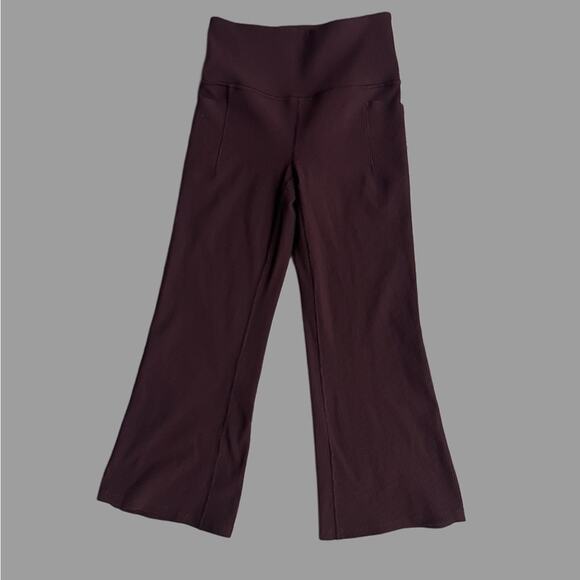 AHLETA Salutaion Stash Rib Flare Leggings - Picture 4 of 5